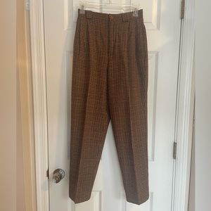 Savannah Petites high-waisted pleated trousers size 4P